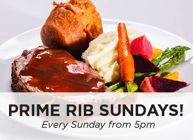 Prime Rib Sundays!